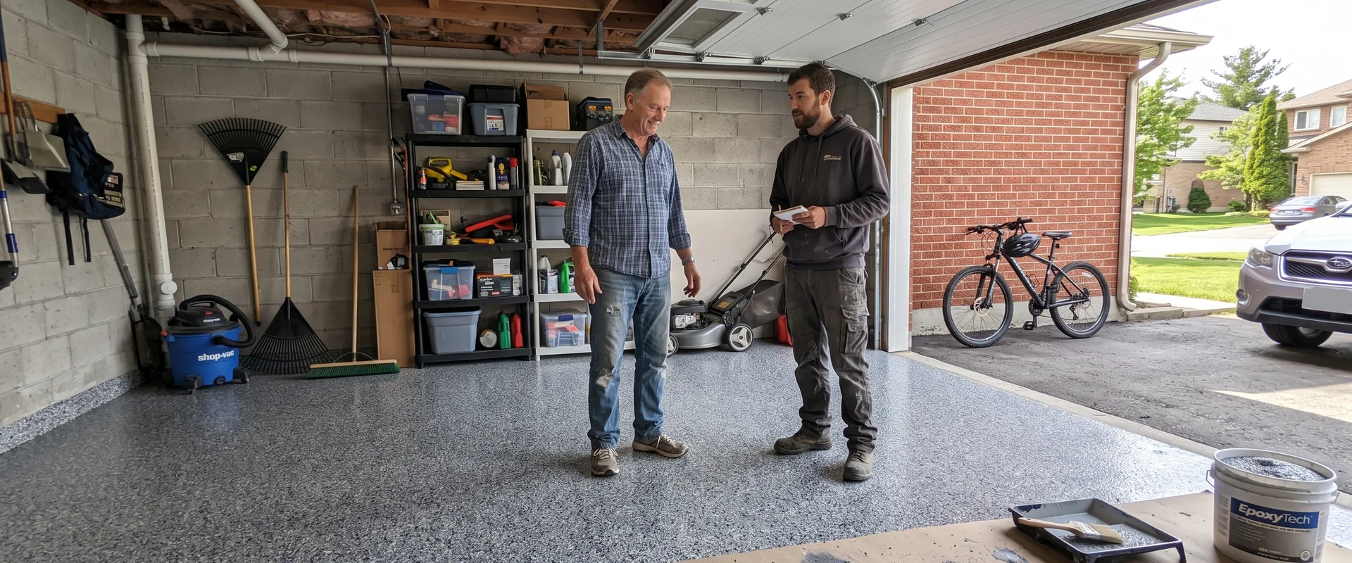 Garage Floor Coating in Ontario